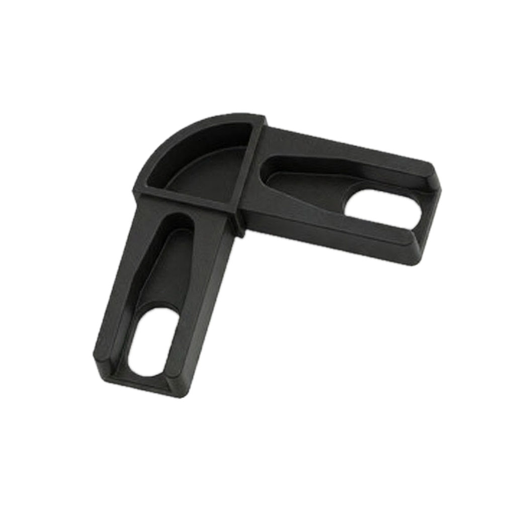 Угловой пластиковый упор щита 15x17